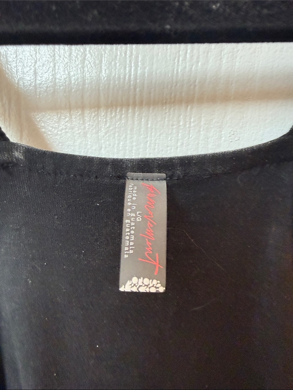 NWOT Free People Movement Logo Hotshot Black Tank Mini Dress with Shorts Large - Picture 6 of 10